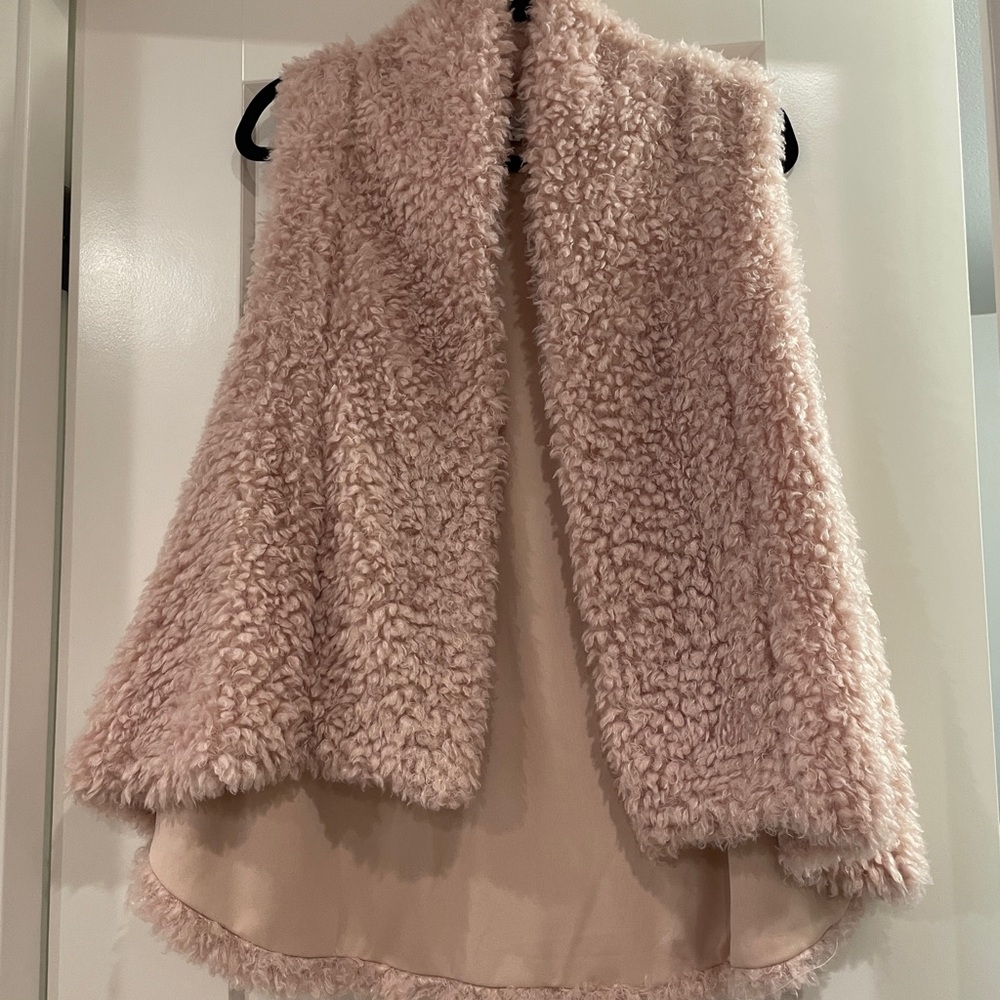 FAVLUX Fashion Pink Fluffy Vest